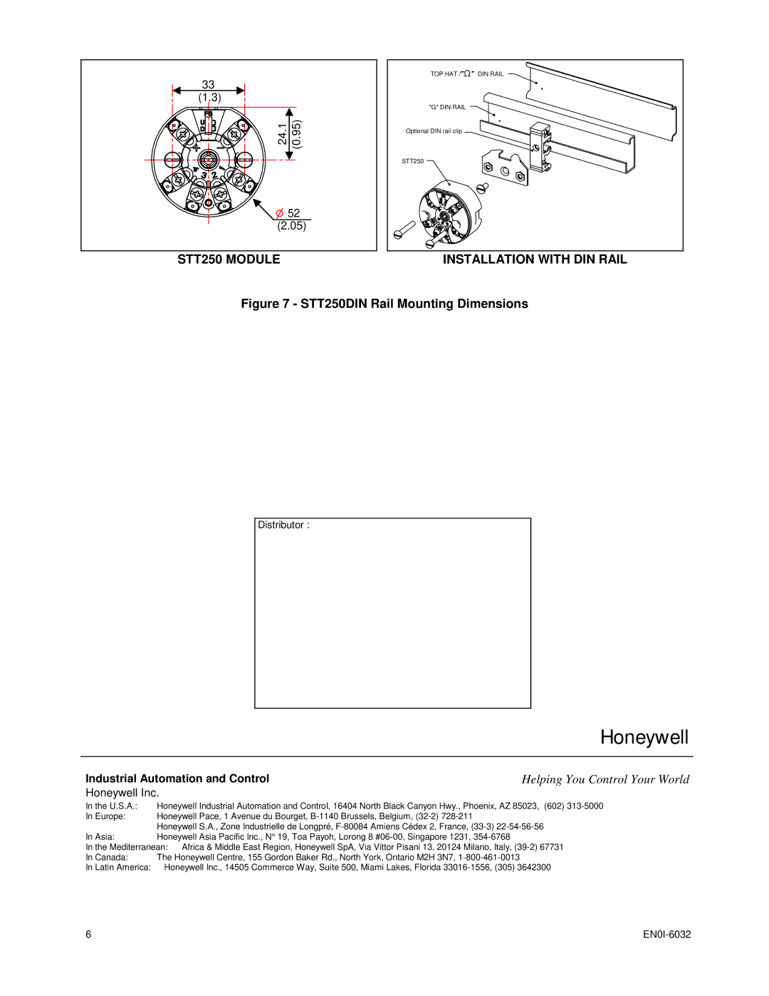 Honeywell STT250 specifications 24.1, Honeywell Inc 