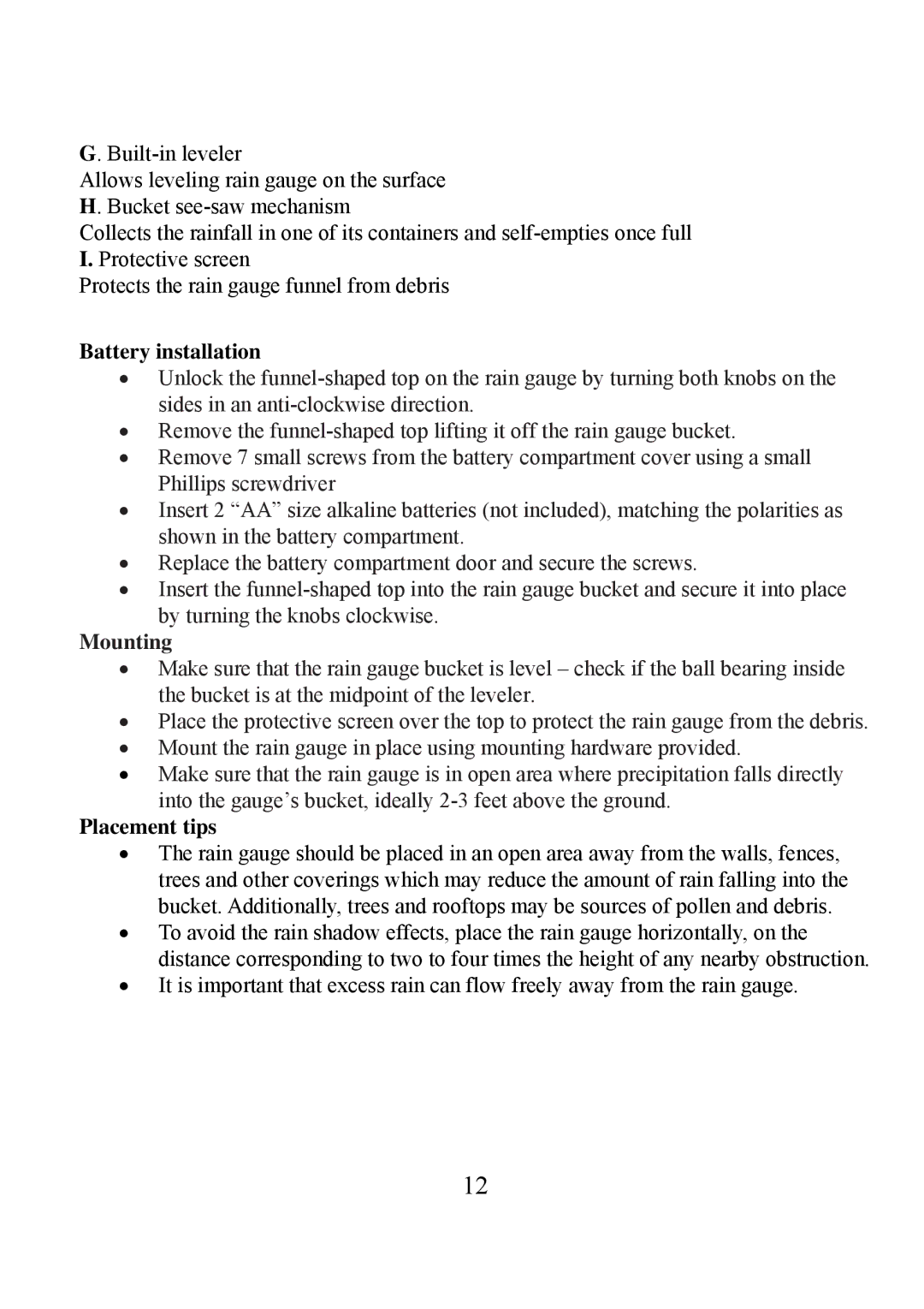 Honeywell TE923W user manual Mounting 