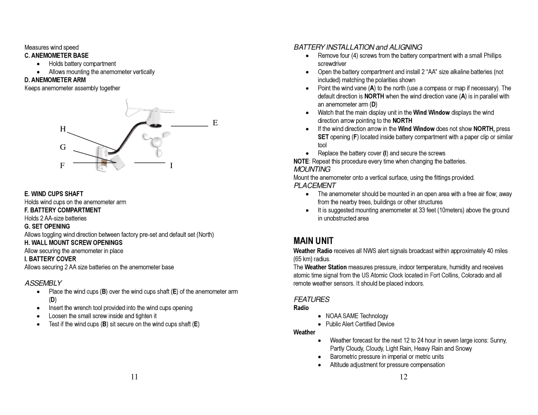 Honeywell TN924W user manual Assembly 