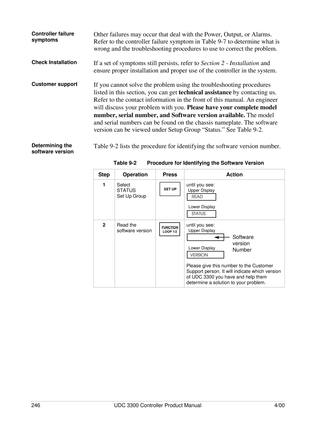 Honeywell UDC 3300 manual Number, Status 