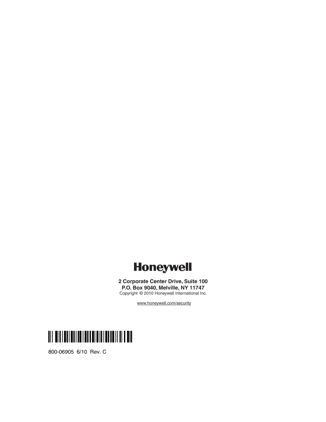 Honeywell 128BPTSIA, VISTA250BPT, VISTA128BPT manual Ê800-06905EŠ 