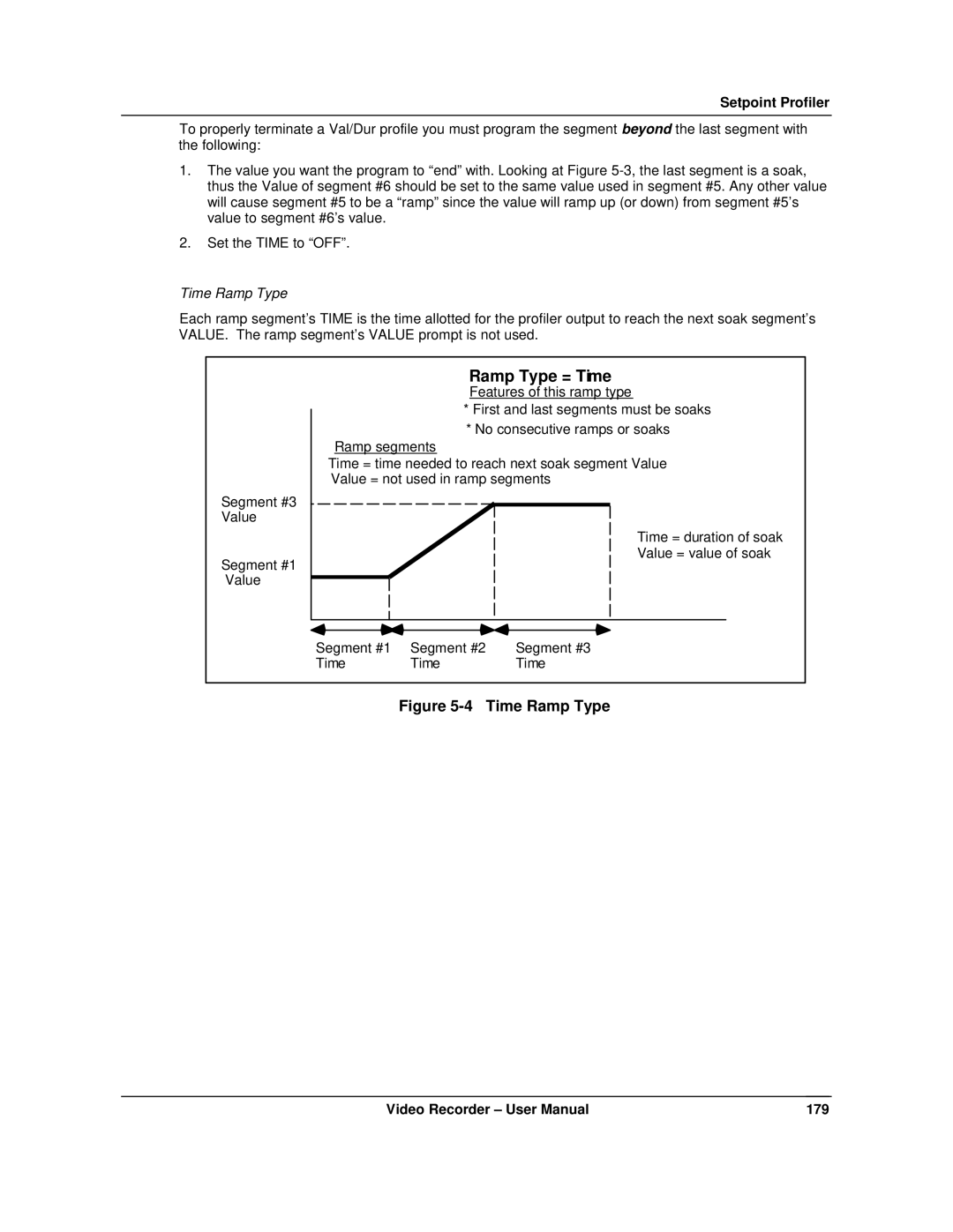 Honeywell VRX180 user manual Ramp Type = Time 