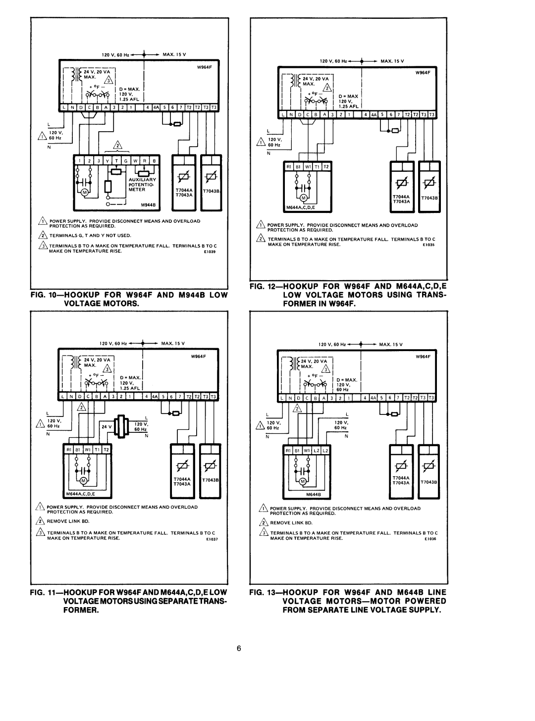 Honeywell w964f manual 