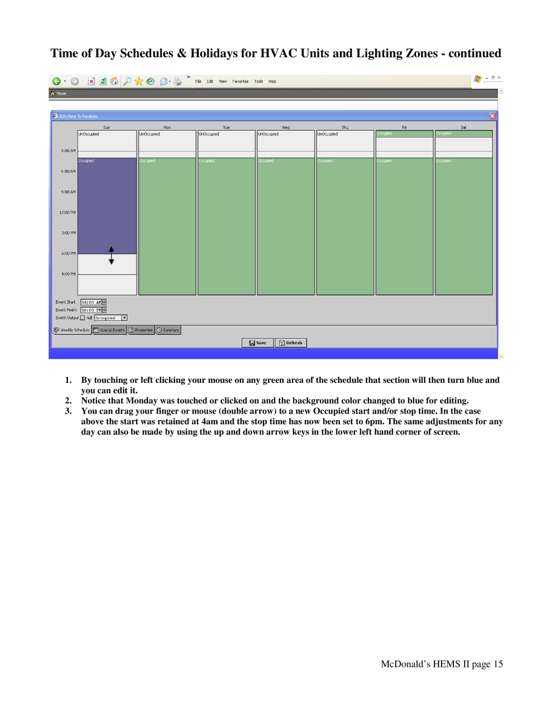 Honeywell WEB -201 manual McDonald’s Hems II 