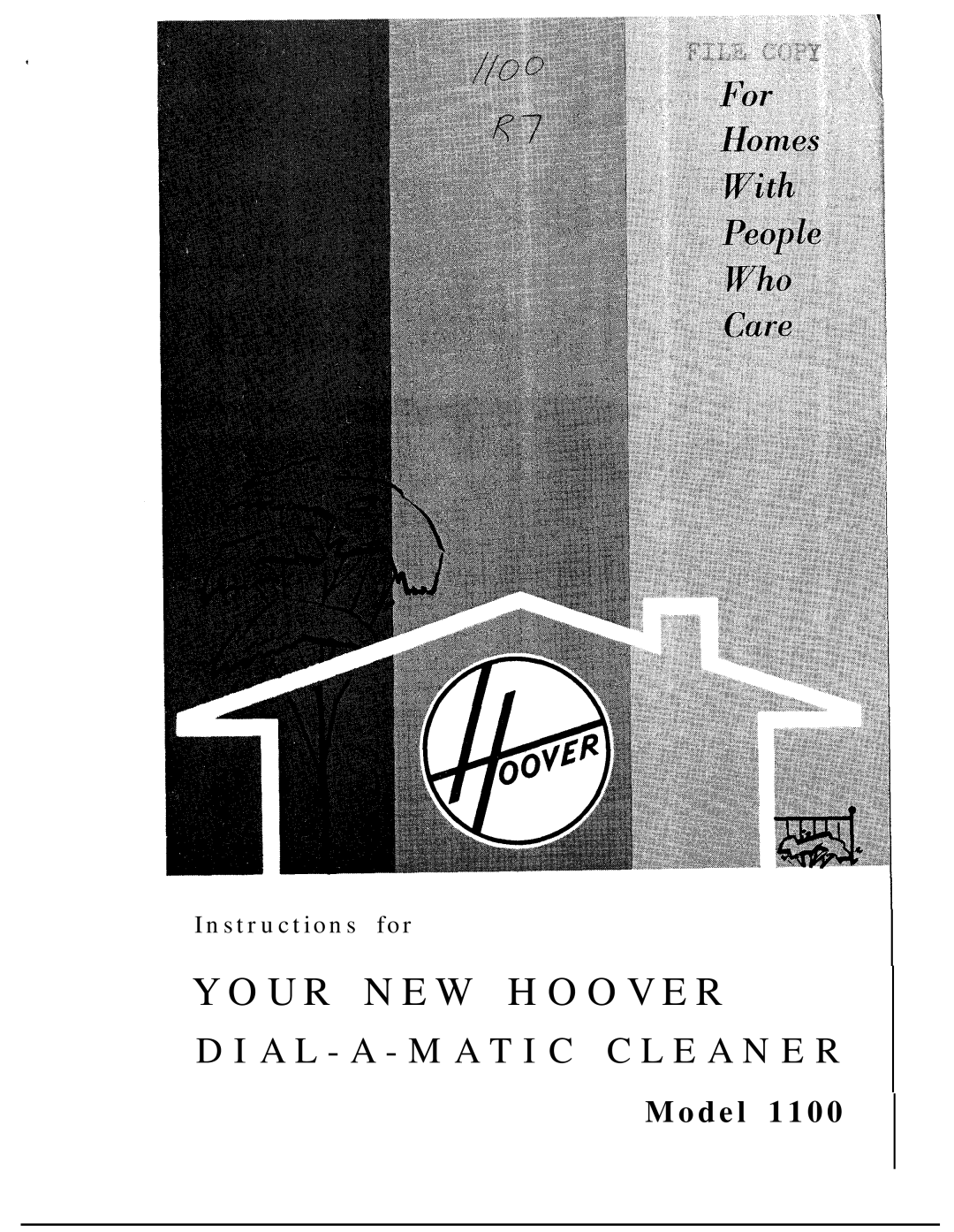 Hoover 1100 manual U R N E W H O O V E R 