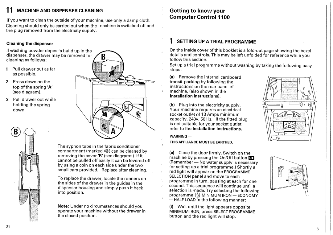 Hoover A3268 manual 