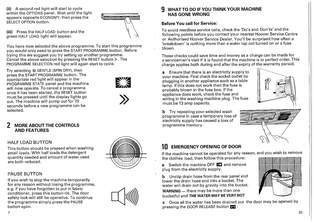 Hoover A3268 manual 