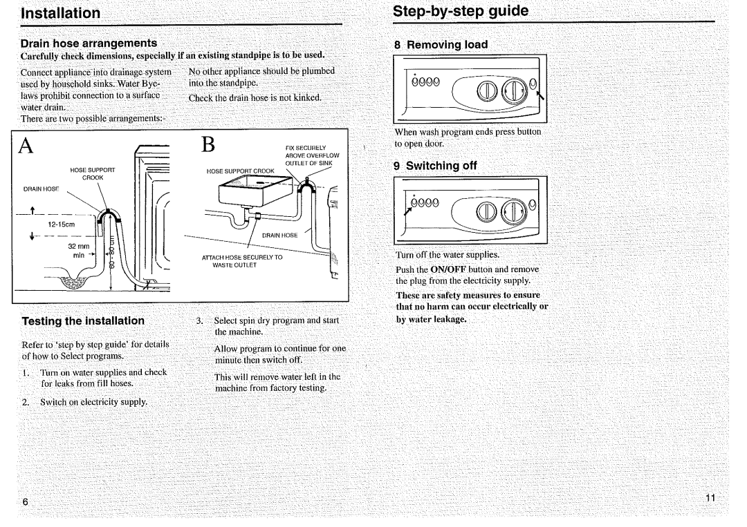 Hoover AB115, AC110, AC125, AC90, AC95, AC115, AB105, AB110, AB135, AC120, AB100 manual 