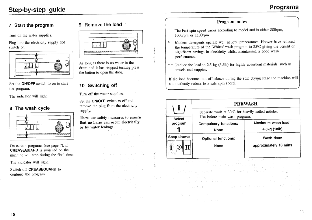 Hoover AC154, AC164, AC162, AC158, AC156, AC160 manual 