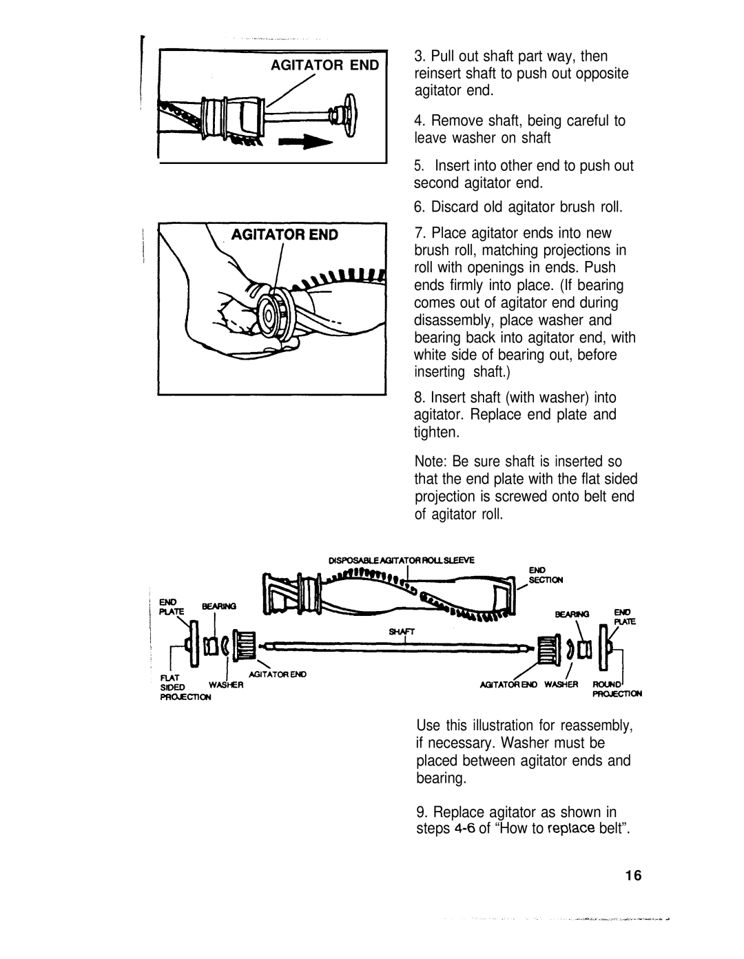 Hoover Canisfer Cleaner with Power Nozzle manual 