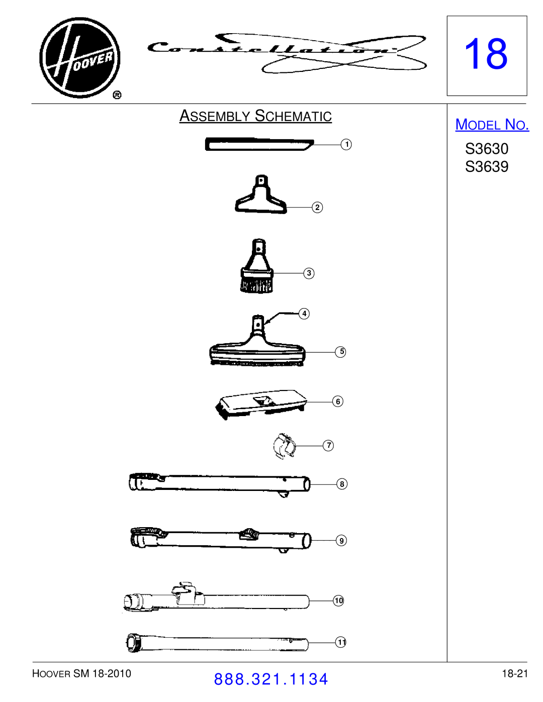 Hoover F7412900 manual 18-21 