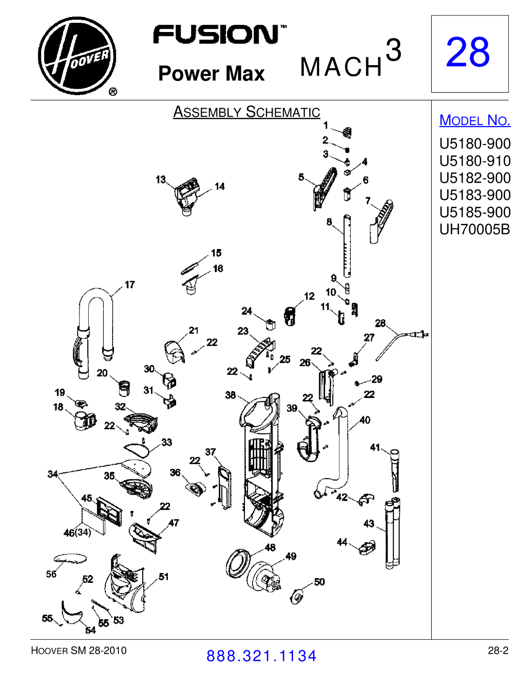 Hoover F7412900 manual Power Max M a CH 