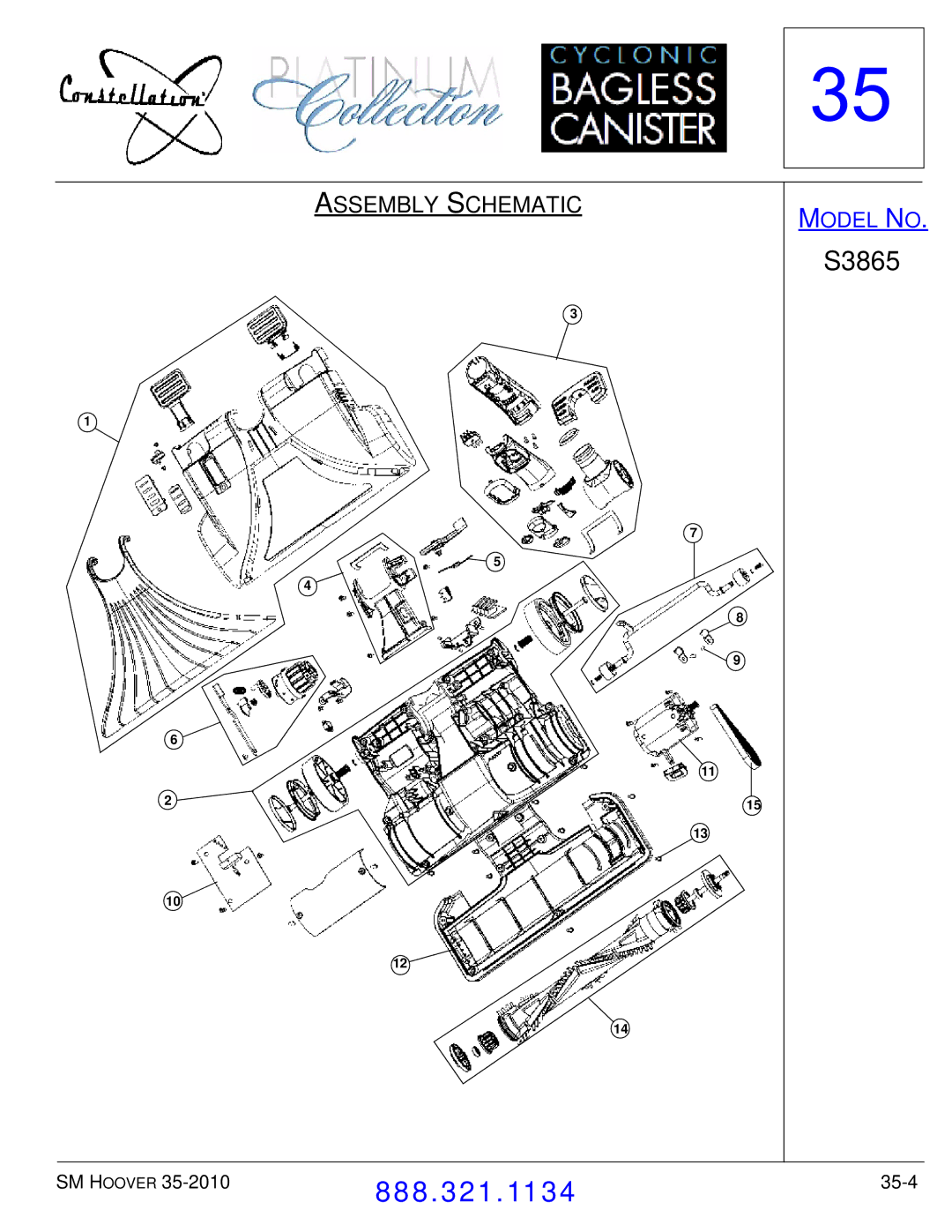 Hoover F7412900 manual 35-4 