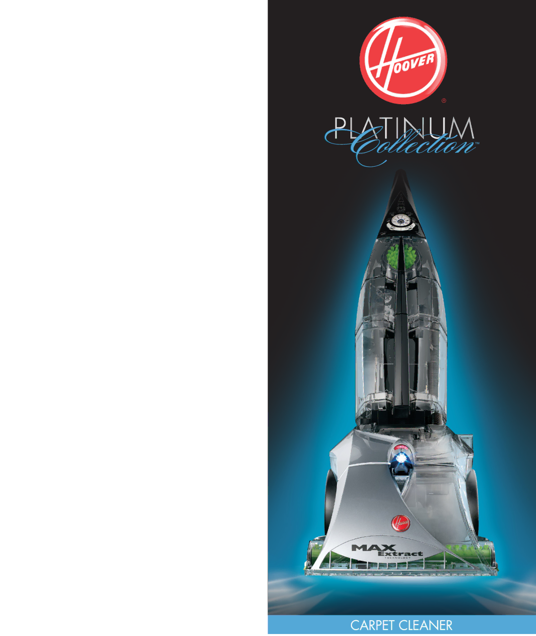 Hoover F8100900 warranty Carpet Cleaner 