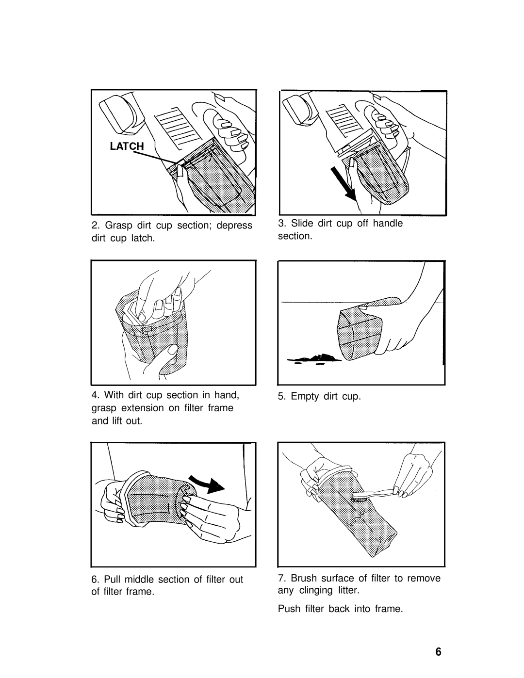 Hoover Hand-held Vacuum Cleaner manual 