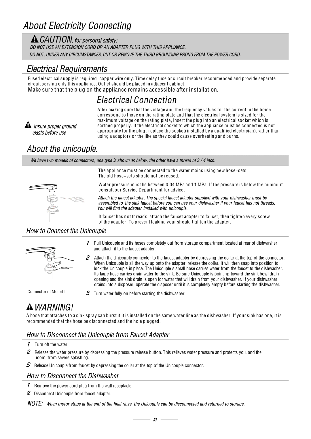 Hoover HED 6612-80 manual 