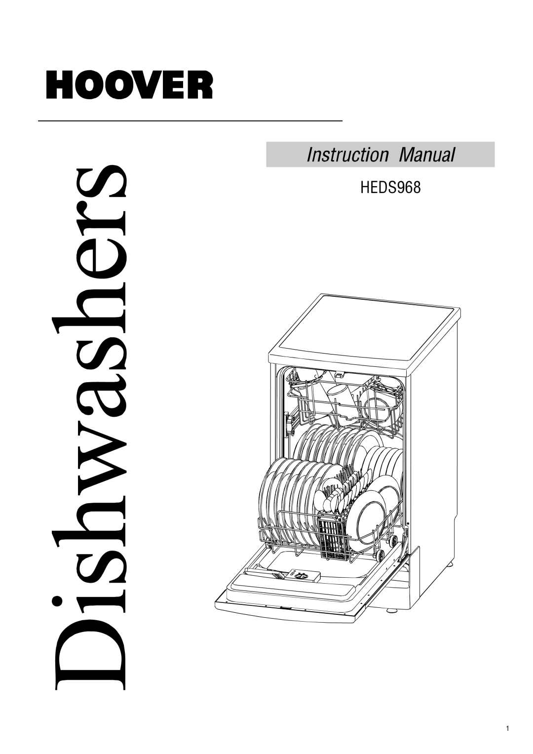 Hoover HEDS968 manual 