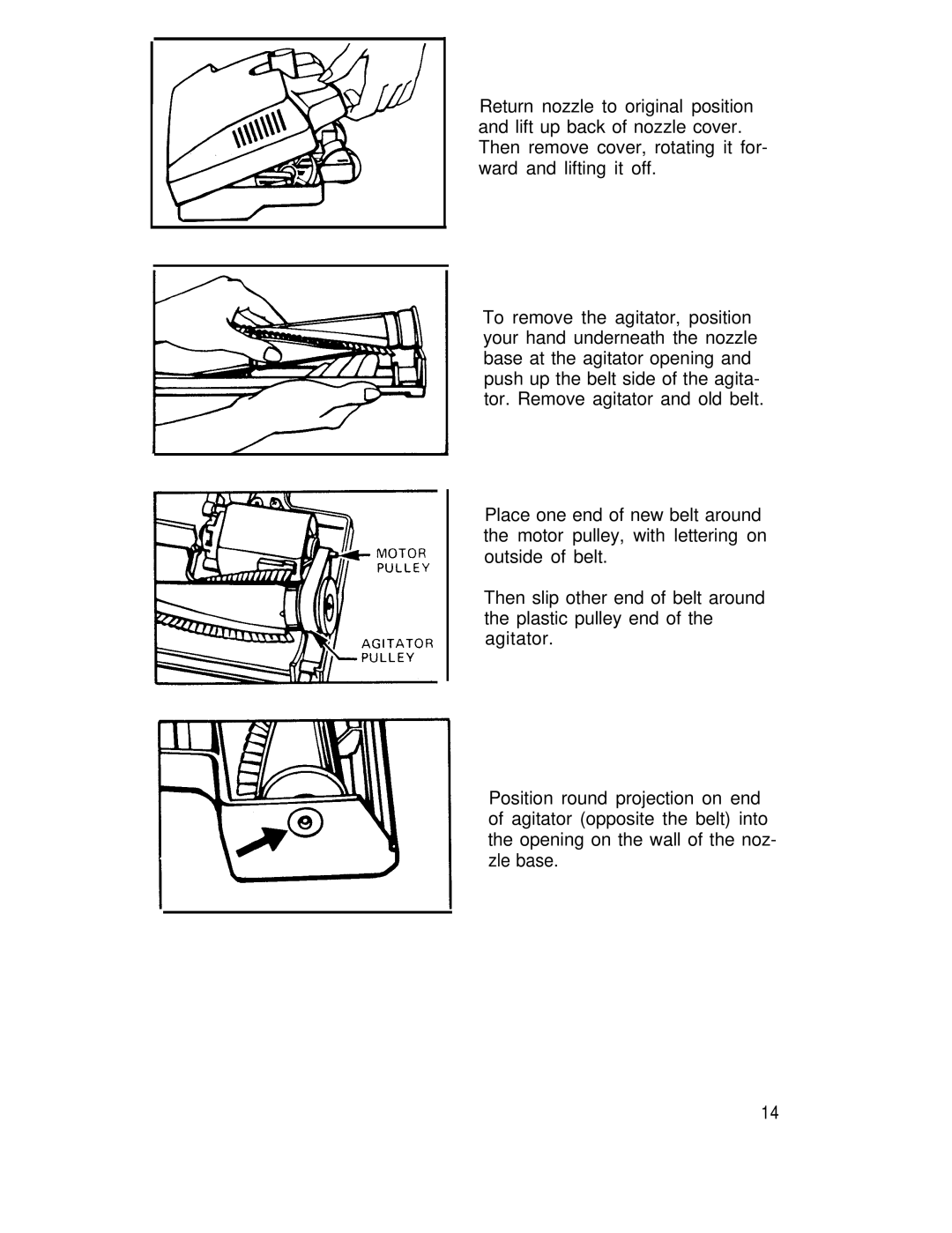 Hoover QS Quiet manual 