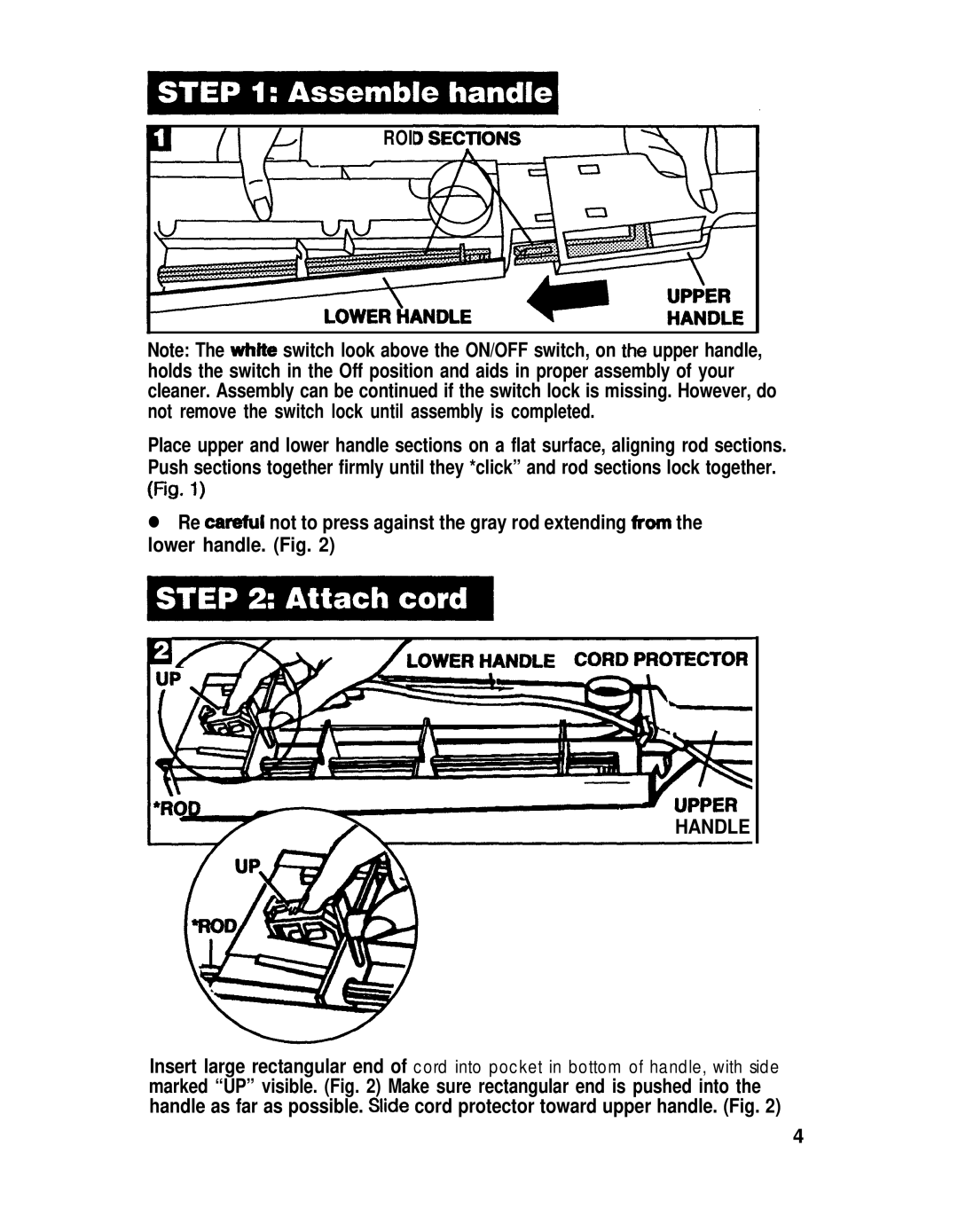 Hoover S2200 manual I Roi 