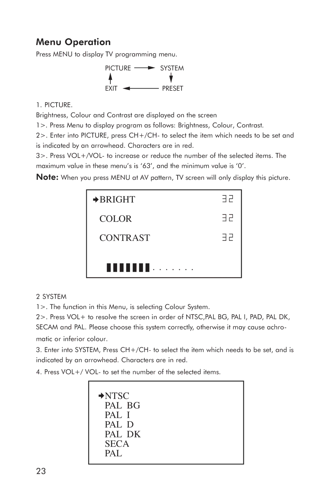 Horizon Fitness 5.1T manual Menu Operation 