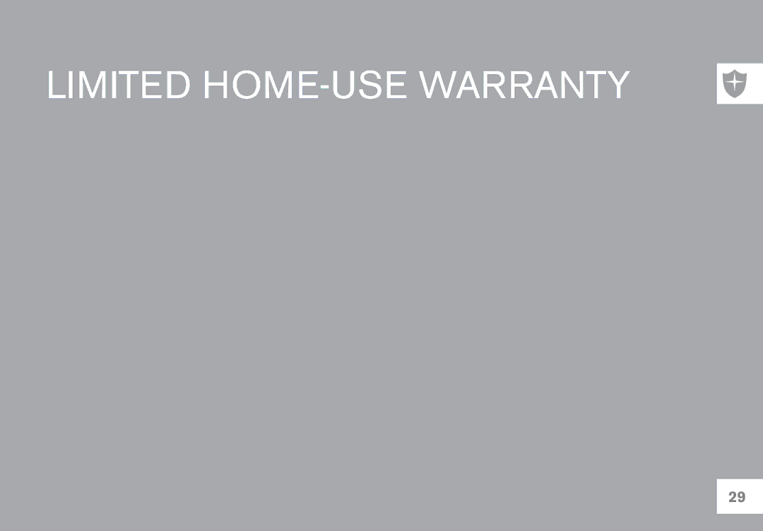 Horizon Fitness CE9.2 owner manual Limited HOME-USE Warranty 