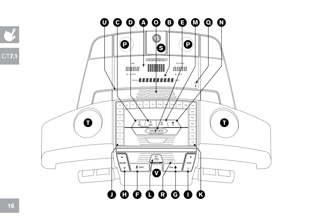 Horizon Fitness CT7.1, T203 owner manual 