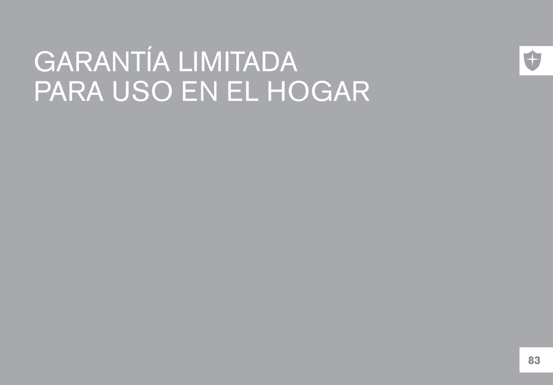Horizon Fitness T203, CT7.1 owner manual Garantía Limitada Para Uso En El Hogar 