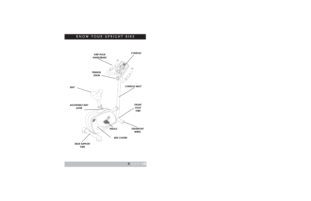 Horizon Fitness ELITE 3.0B, ELITE 2.0B manual U T I N E M a I N T E N a N C E 