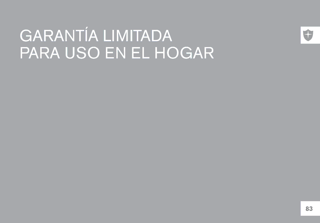 Horizon Fitness T103, GS950T, CT7.1, T102 owner manual Garantía Limitada Para USO EN EL Hogar 