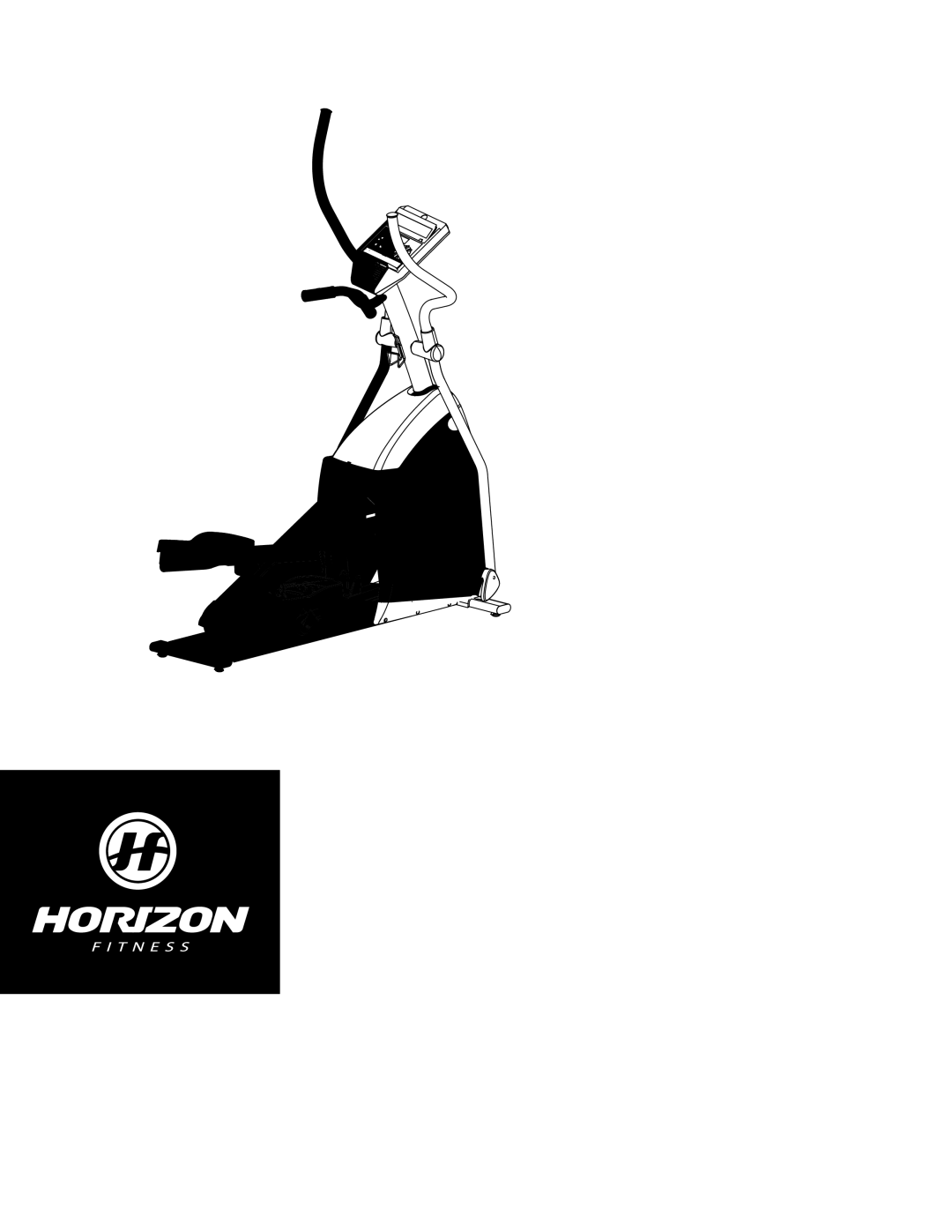 Horizon Fitness RE7.6 manual 