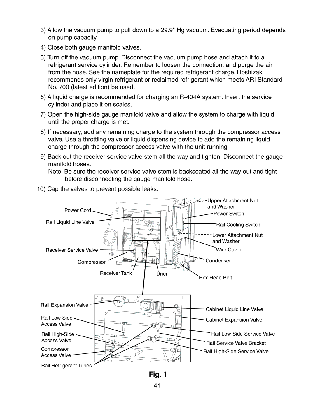 Hoshizaki 73168 service manual 