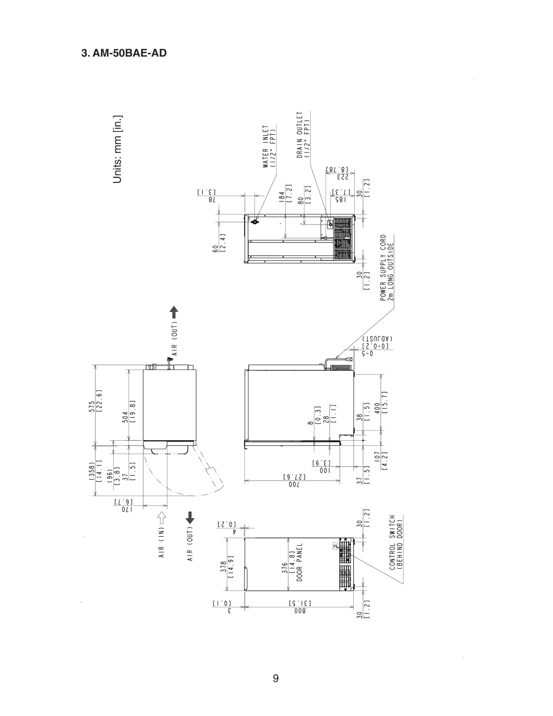 Hoshizaki AM-50BAE-ADDS, AM-50BAE-DS instruction manual 