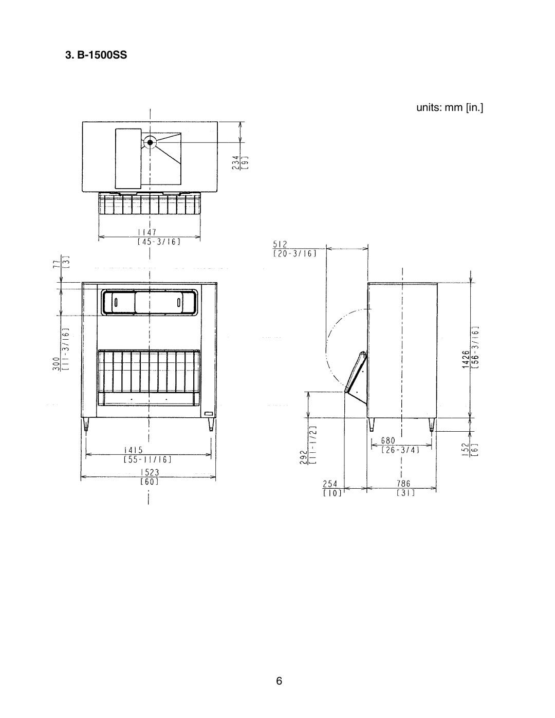 Hoshizaki B-1150SS, B-1650SS, B-1500SS, B-1300SS instruction manual 