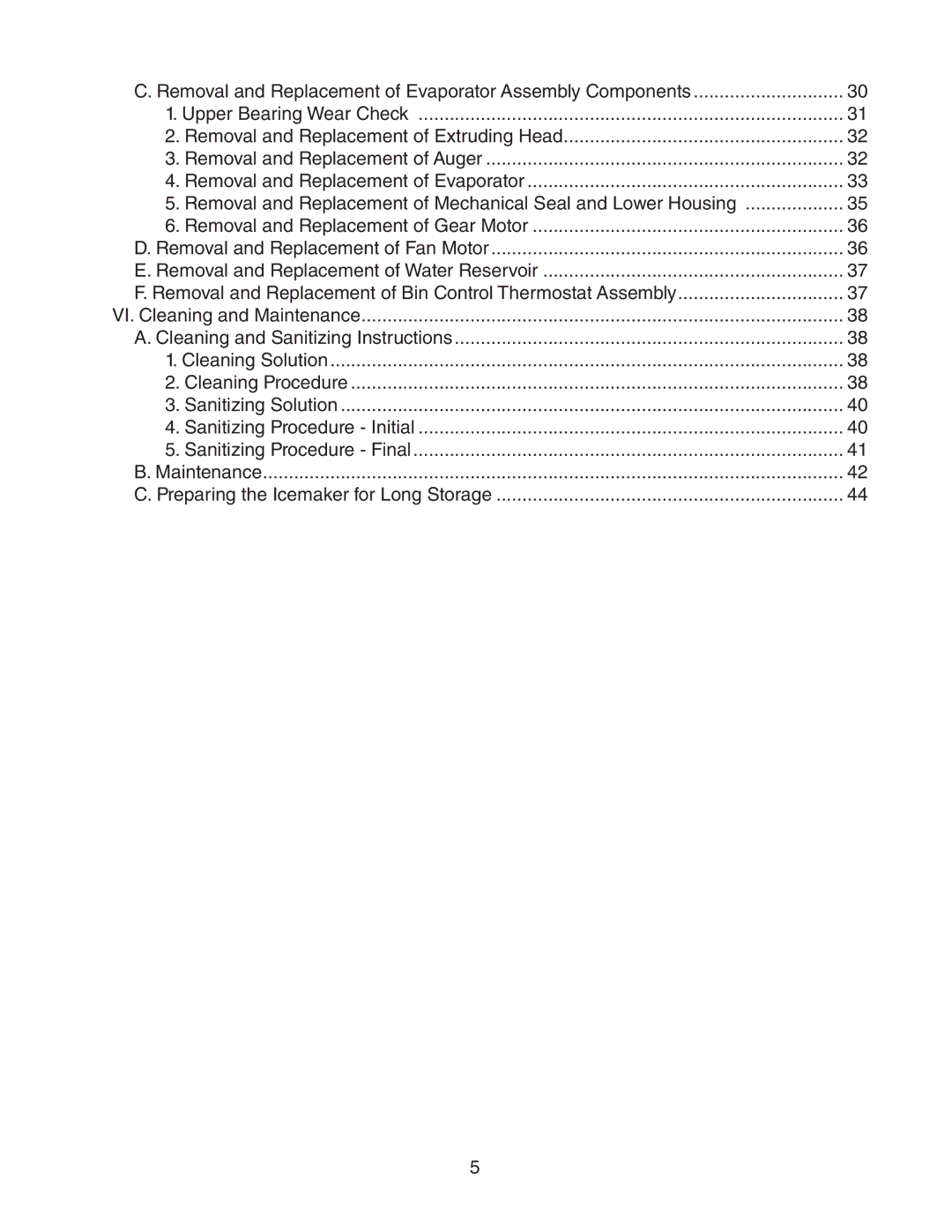 Hoshizaki C-100BAF-ADDS service manual 