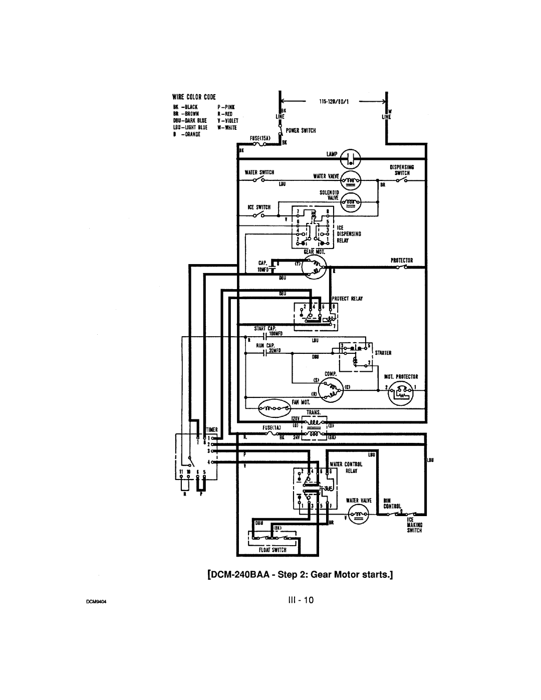 Hoshizaki DCM-240 manual 