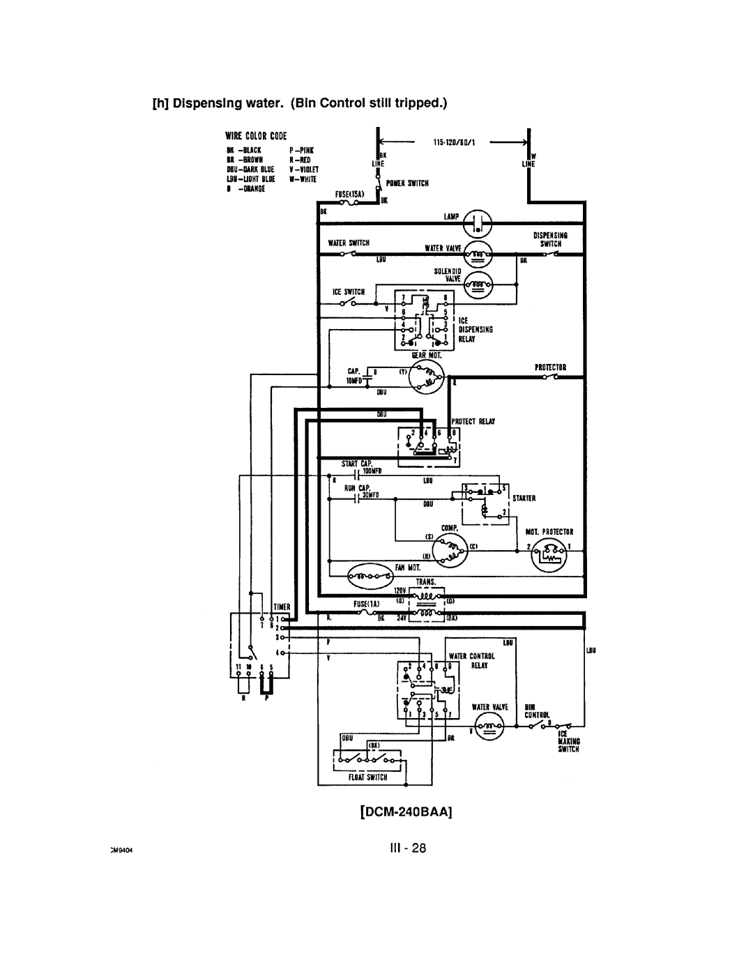 Hoshizaki DCM-240 manual 