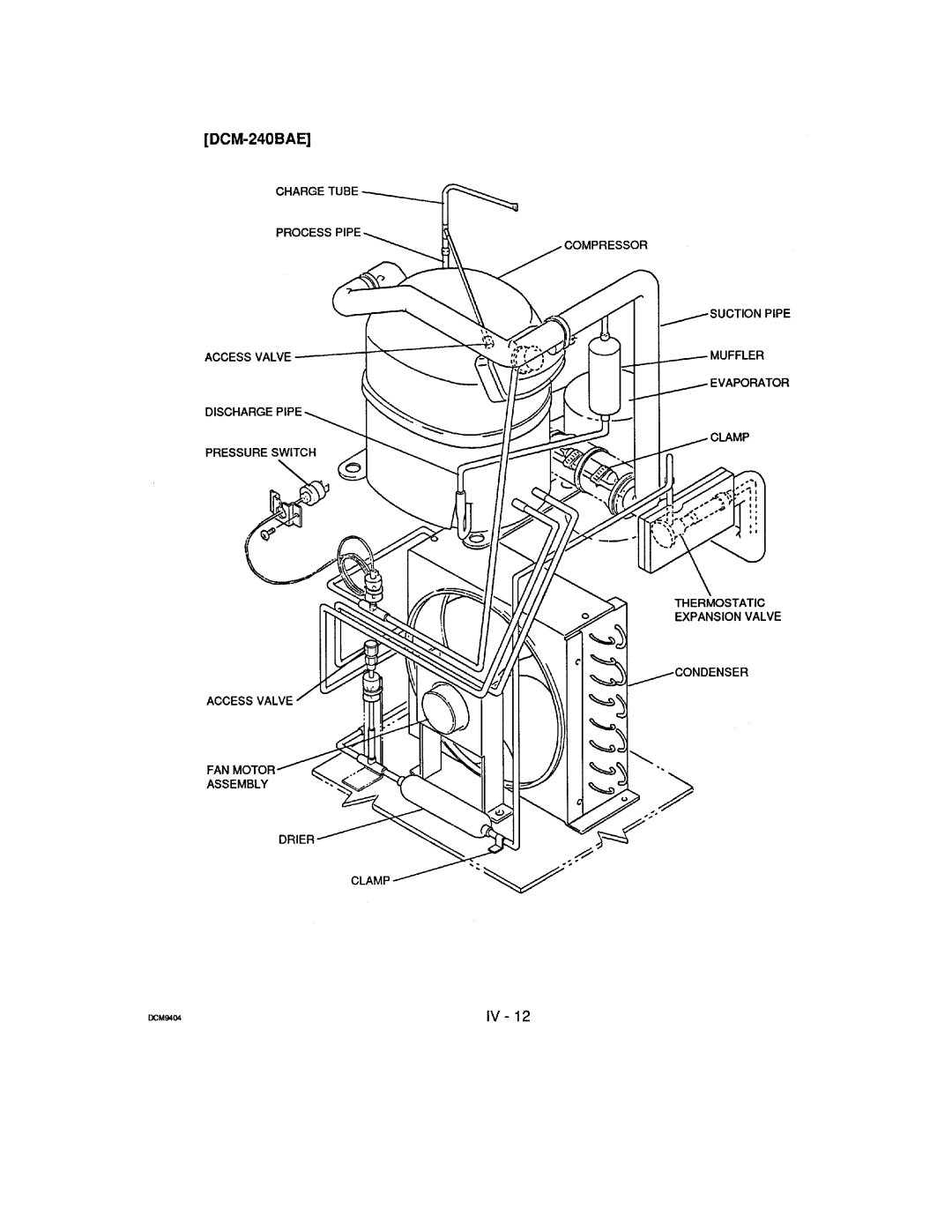 Hoshizaki DCM-240 manual 