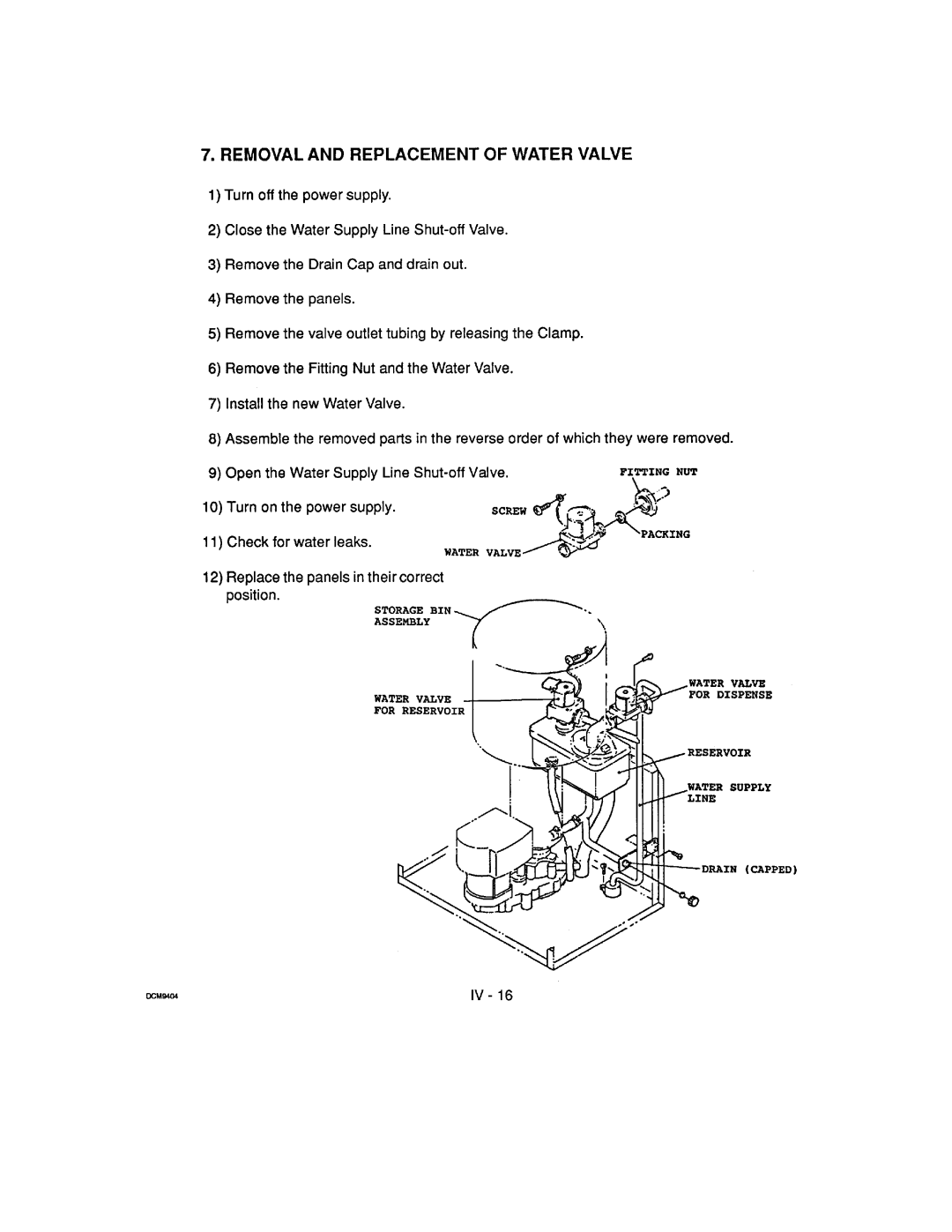 Hoshizaki DCM-240 manual 