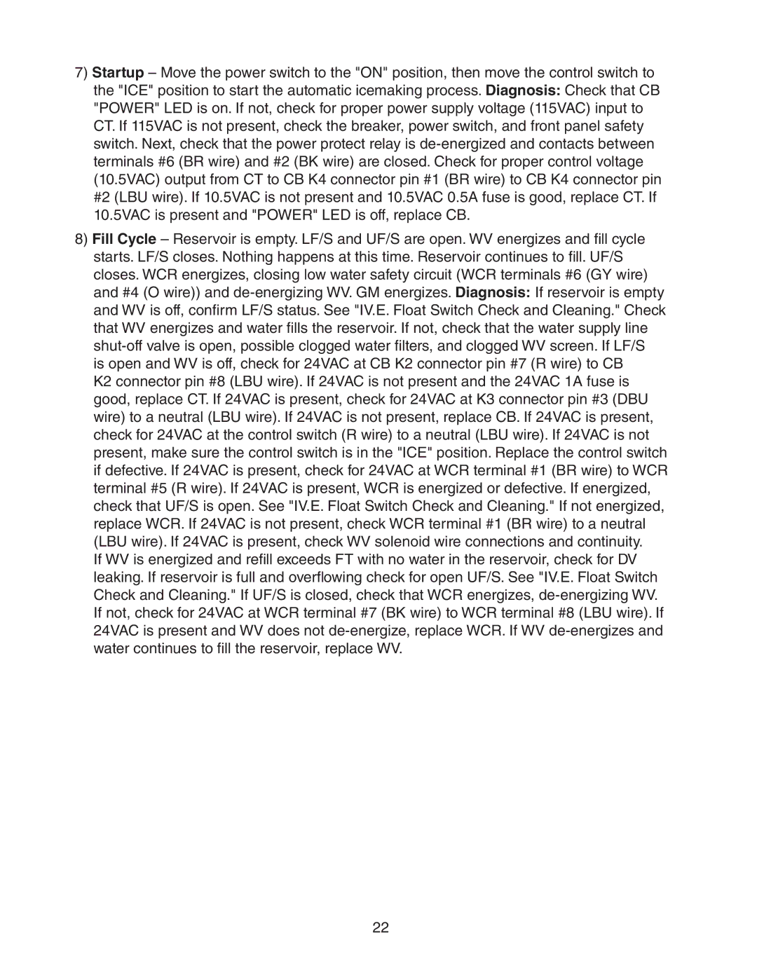 Hoshizaki DCM 300BAH(-OS) service manual 