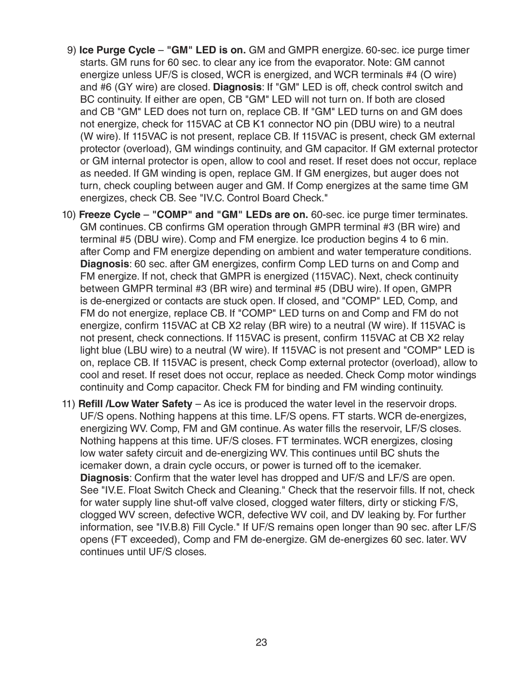 Hoshizaki DCM 300BAH(-OS) service manual 