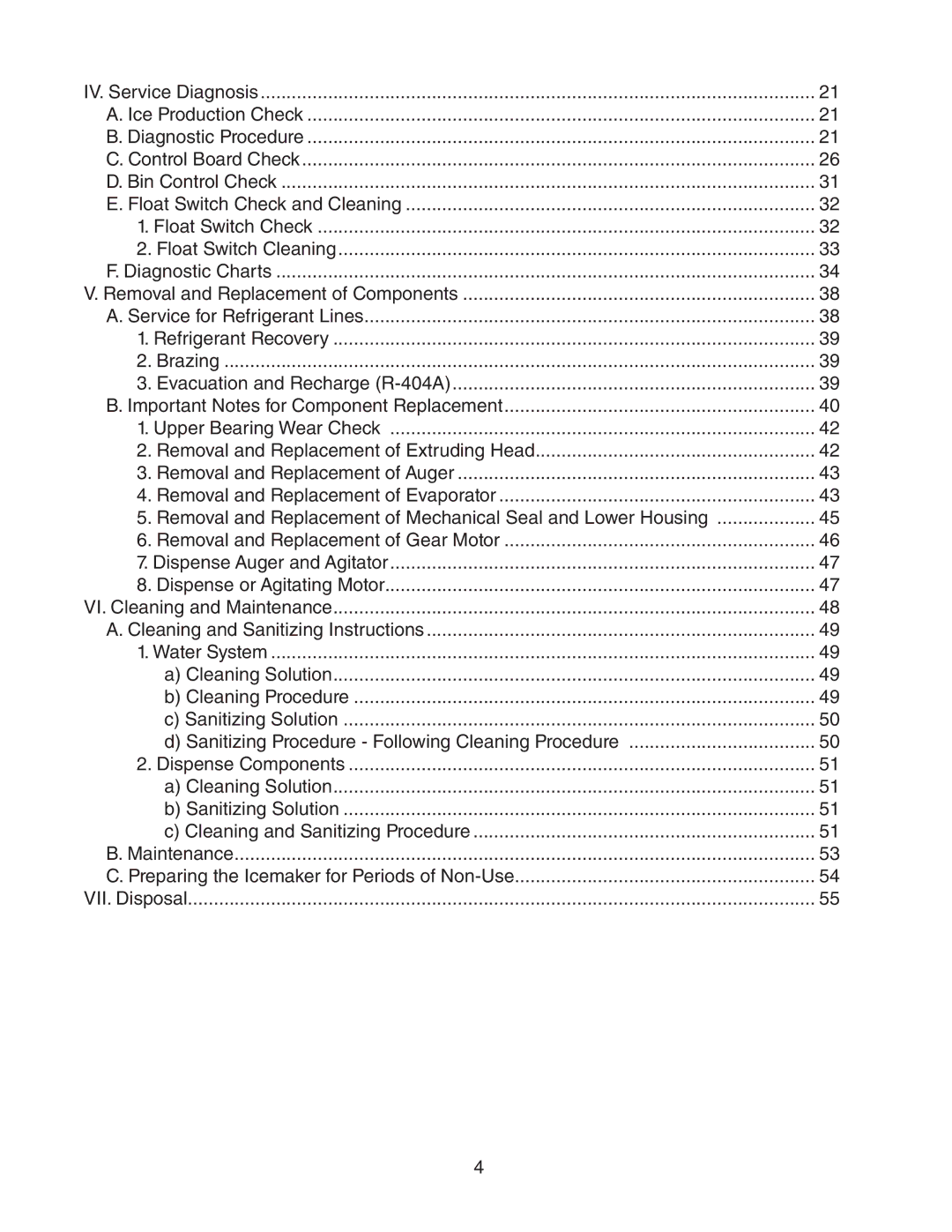 Hoshizaki DCM 300BAH(-OS) service manual 