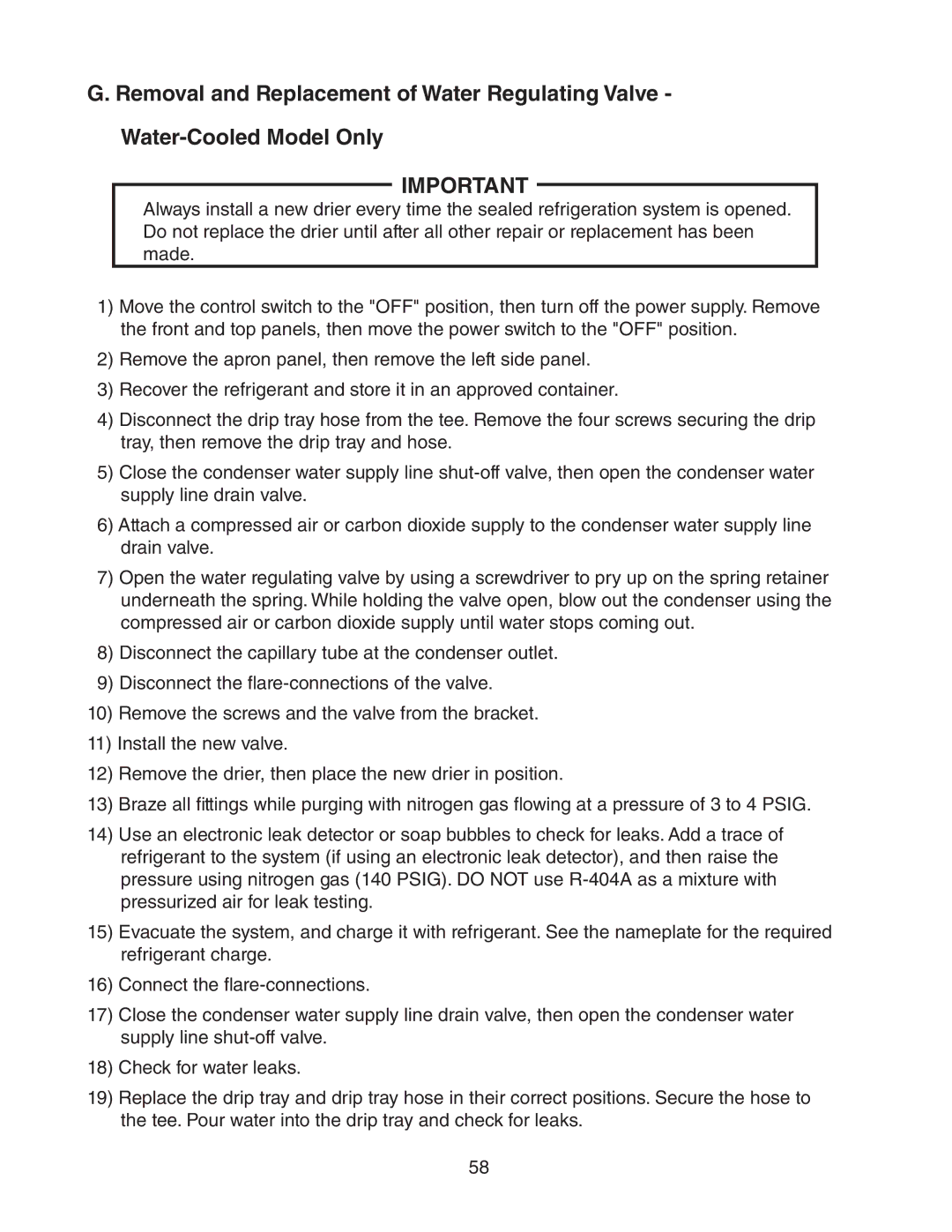 Hoshizaki DCM-500BAH-OS, DCM-500BWH-OS service manual 