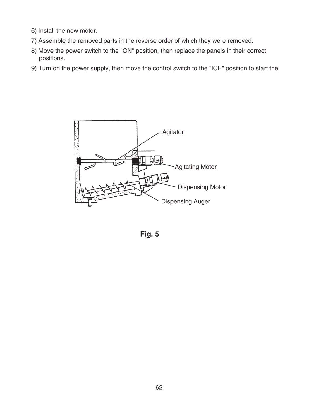 Hoshizaki DCM-500BWH-OS service manual 