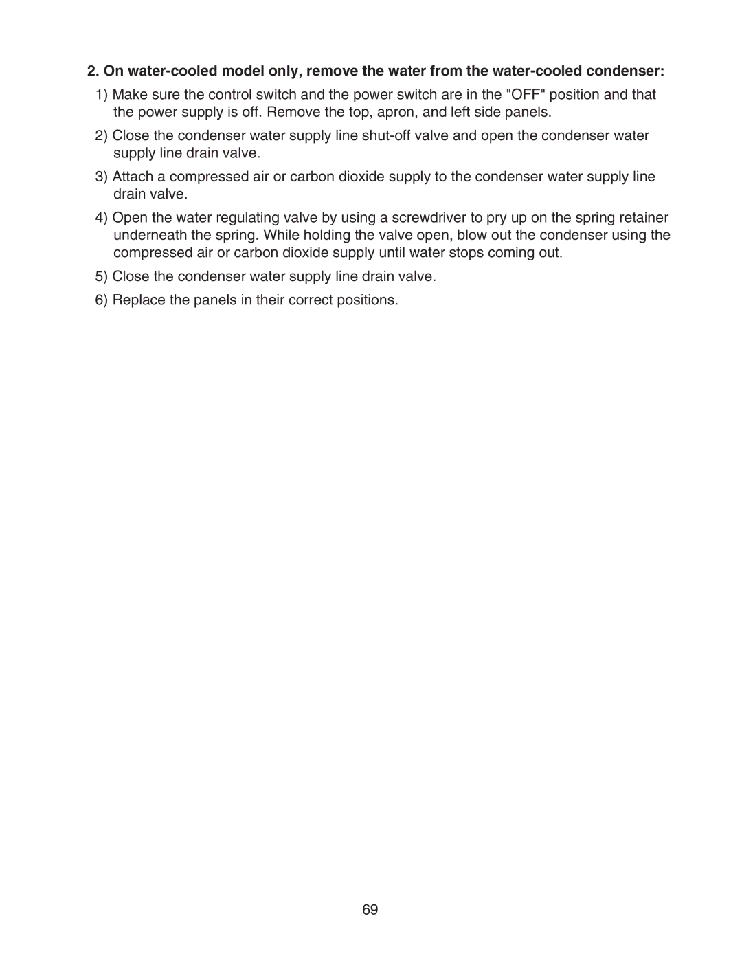 Hoshizaki DCM-750BAH-OS, DCM-750BWH-OS service manual 