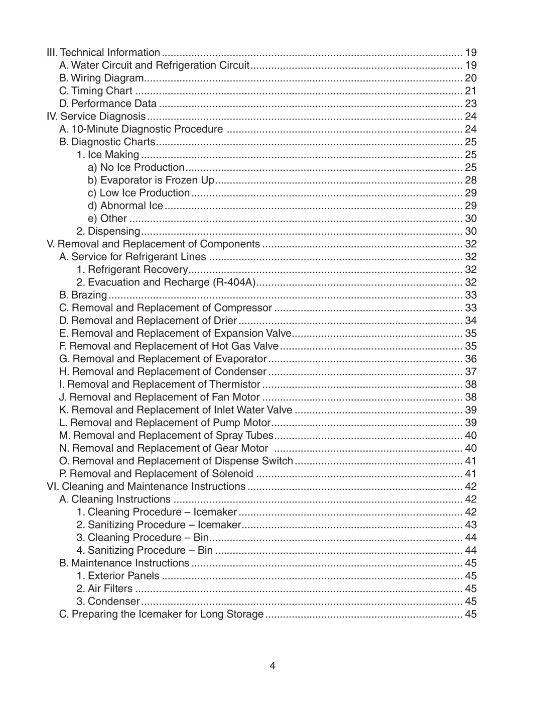 Hoshizaki DKM-500BAH service manual 