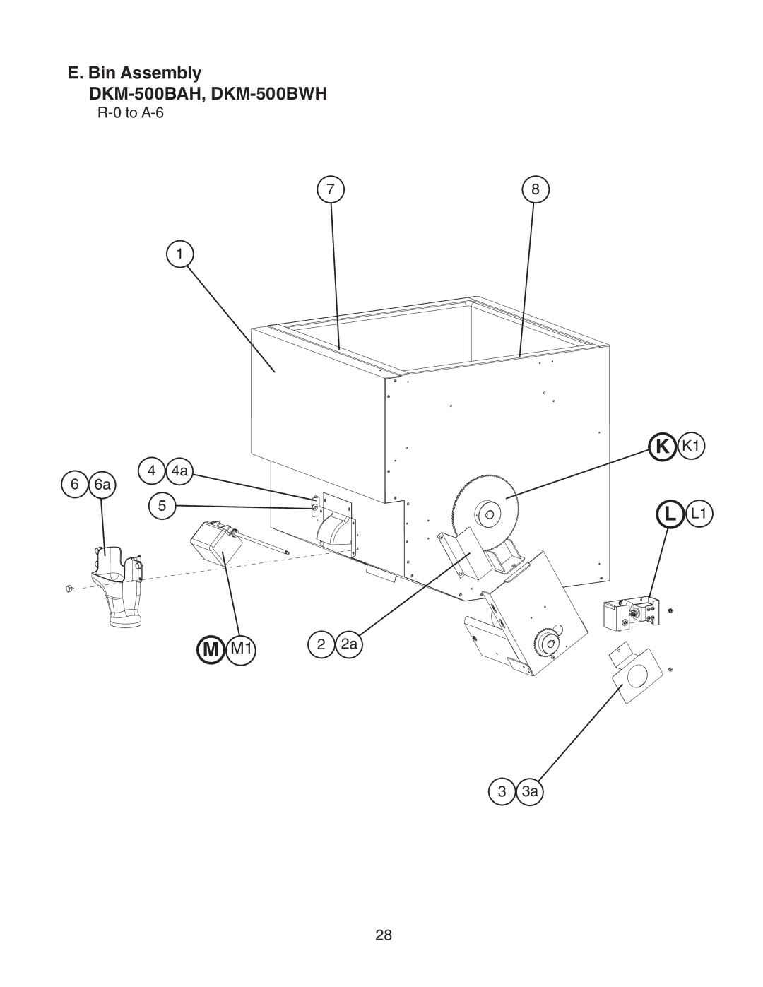 Hoshizaki manual DKM-500BAH, DKM-500BWH 