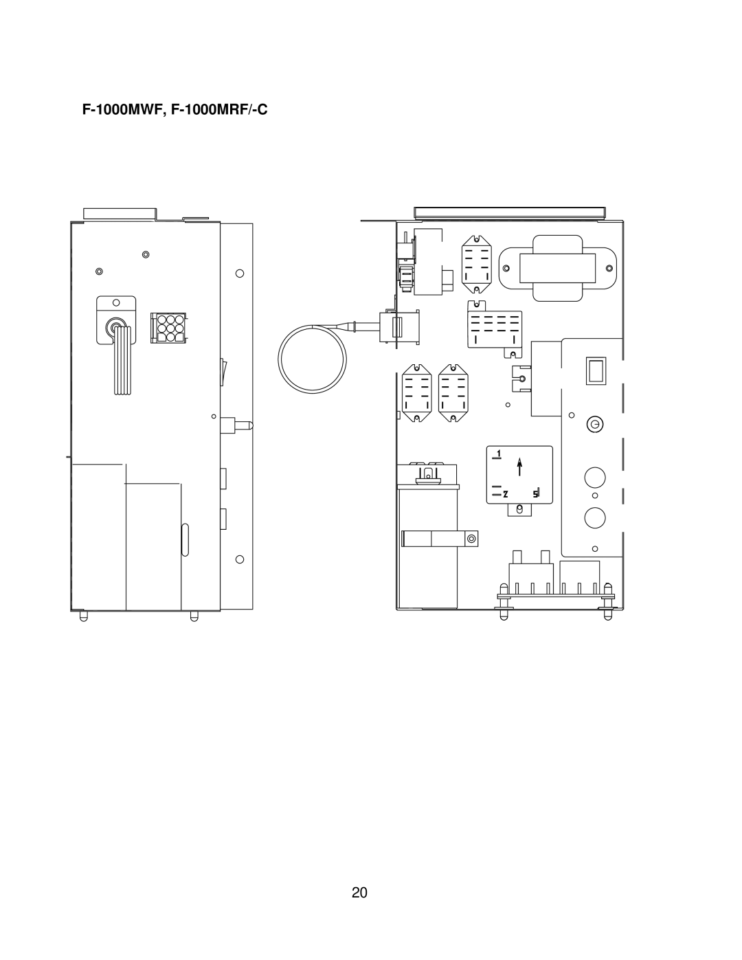 Hoshizaki F-1000MAF/-C, F-1000MLF/-C, F-1000MWF/-C service manual 1000MWF, F-1000MRF/-C 