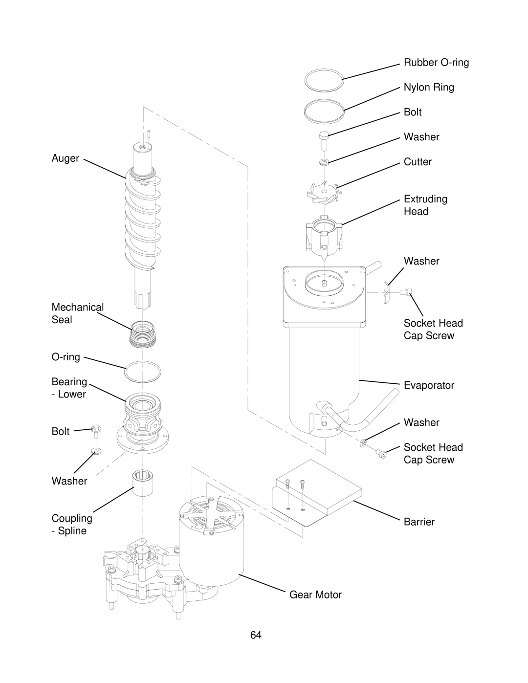 Hoshizaki F-1000MAF/-C, F-1000MLF/-C, F-1000MRF/-C, F-1000MWF/-C service manual 