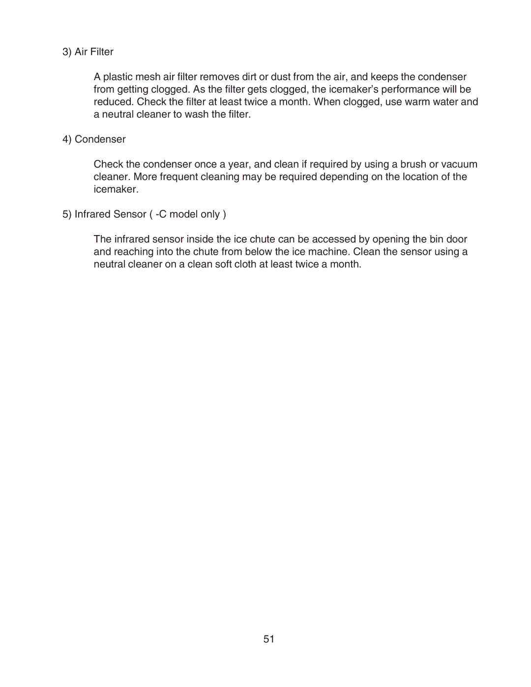 Hoshizaki F-450MAH-C service manual 