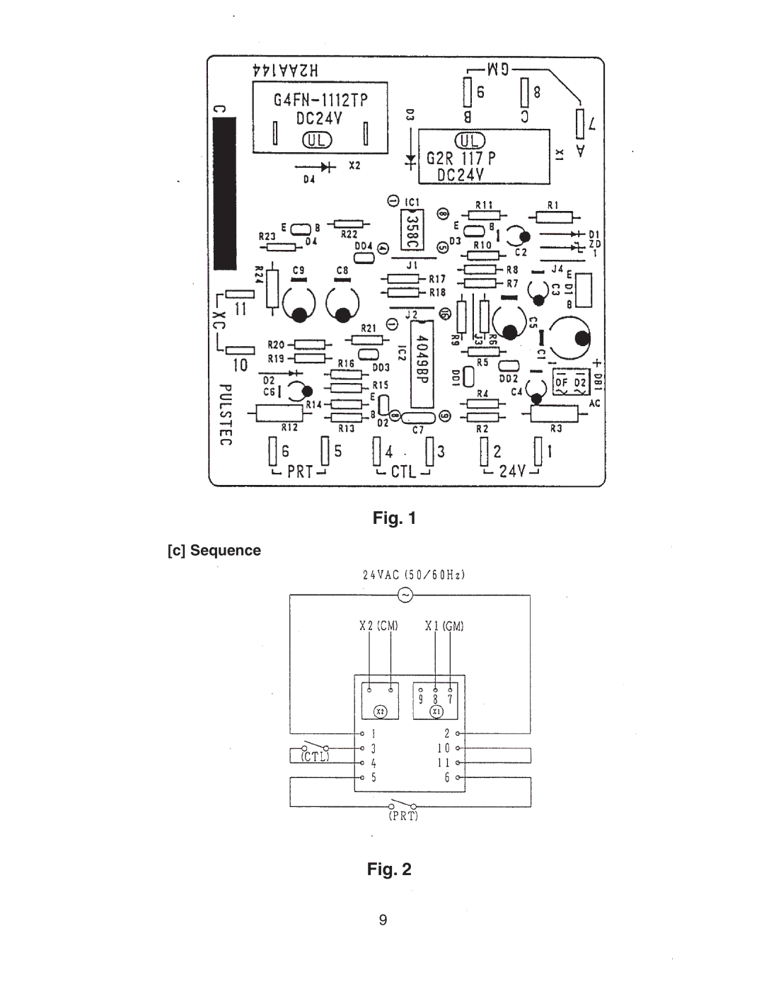 Hoshizaki F-450MAH-C service manual Sequence 